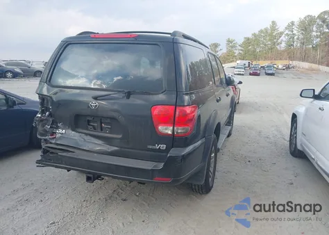 2007 Toyota Sequoia Sr5 V8 из США, поврежденный, VIN 5TDZT34A87S296749